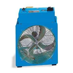 Supervac Industrial Ventilation Fan with 5 Hp Compressed Air Motor, 24 