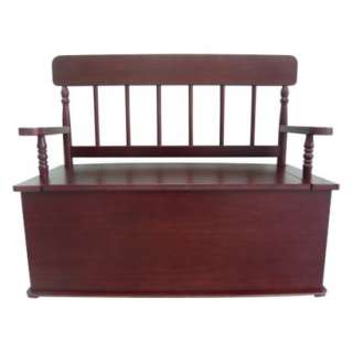 Levels of Discovery Bench Seat with Storage   Cherry product details 