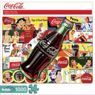 Buffalo Games 1000 pc. Coca Cola Puzzle.Opens in a new window