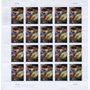  Angel and Lute 2010 Holiday Postage Stamps twenty @ $.44 