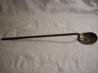 Antique Primitive Old Metal Tool / Spoon / Ladle / Dipper / Prie Bar 