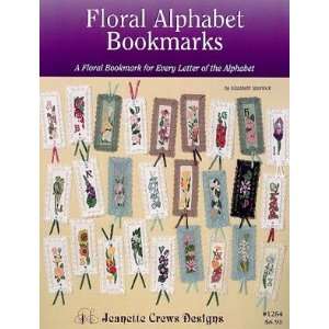  Floral Alphabet Bookmarks   Cross Stitch Pattern