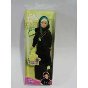  Yellow Green Fulla Muslim Doll Arabic Toy Hijab Eid Gift 