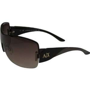 Sunglasses   Armani Exchange Adult Rimless Shield Designer Eyewear 