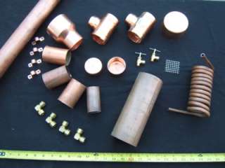 Reflux Still Kit   Pipe and Fittings   YOU Assemble   