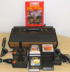 ATARI 2600 LOT SYSTEM ~ 2 JOY STICKS ~ 10 GAMES ~  