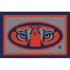 NCAA Team Spirit Rug   Auburn Tigers (Tiger Eyes)  Sports 