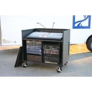  HD Mixer & Audio Transportation & Storage Rack Musical 