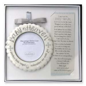  Baby Heaven Memorial Ornament Boxed w/Poem Jewelry