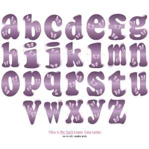 Alphabet Letter Name Wall Sticker   baby nursery girls room decor baby 