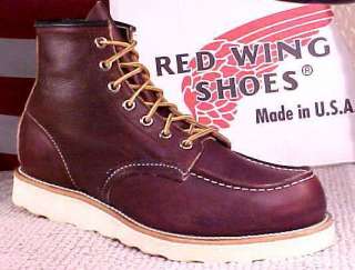NEW WEDGE SOLE RED WING 8138 USA MADE BOOTS MEN 12 EE  