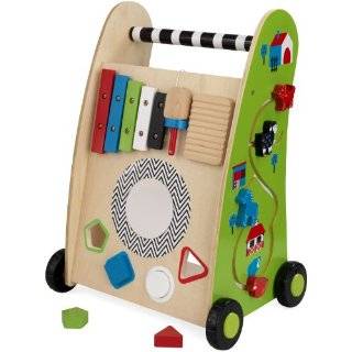  Boikido Wooden Push And Play   Rabbit Wagon Explore 