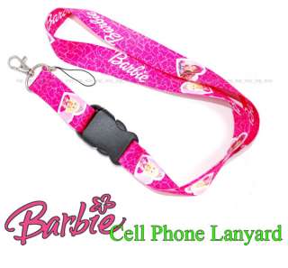 10 Barbie Girl Lanyard for cell phone /4 Birthday {arty IPOD ID 