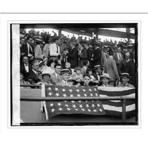    Historic Print (M) Coolidge at ballgame, [6/26/24]