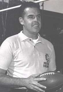   1959 while serving as football coach at the U.S. Coast Guard Academy