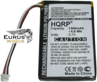 HQRP 1300mAh Battery fits TomTom Go 720 730 730T 930 930T GPS  