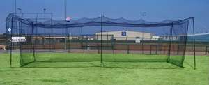 Batting Cage Netting 35x12x11 NET ONLY 3MM Braided Poly  