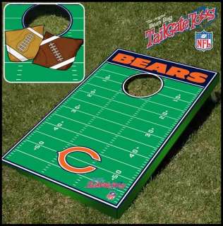 Chicago Bears NFL Bean Bag Cornhole Tailgate Toss Game 897149000059 