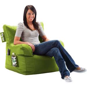 NEW Big Joe Green Bean Bag Dorm Chair   Great Price  