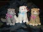 FLUFF, MUFF, & PLUFF~ ty beanie baby ADORABLE NEW CAT 