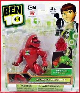 New Ben 10 ULTIMATE WILDMUTT 4 inch with Mini Figure  Hard to Find 
