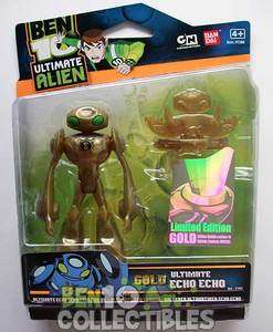 Ben 10 Ultimate Alien Action Figure   GOLD Echo Echo  