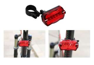 Bundle Monster 6pc Bicycle Accessories Set Bike LED Head Tire Light 