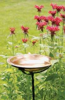 Achla Hammered Copper Birdbath Bowl, Cradle & Stake  