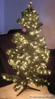   Pictured. 6.5 ft Pre Lit Artificial Sierra fir christmas tree