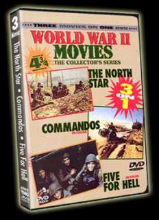World War II Movies 3 DVD set  