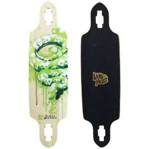 Landyachtz Bamboo Drop Carve Longboard Skateboard DECK ONLY With Free 