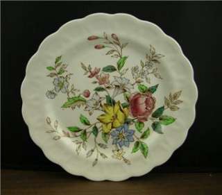 Booths (England) Flowerpiece 7.75 Salad Plate #8064  