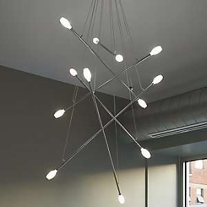  Batons Chandelier by LBL Lighting