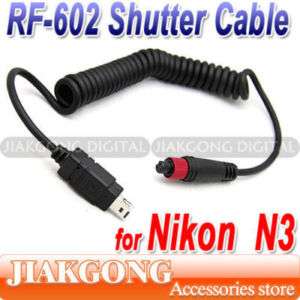 RF 602 YN 126 Remote Cable for NIKON D7000 D3100 LS 021  
