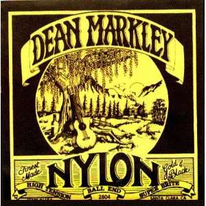 Dean Markley Classical Guitar Ball End Nylon Gold & Black, .028   .042 