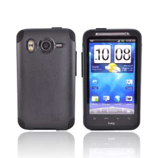 BLACK Otterbox Hard Commuter Case For HTC Inspire 4G  