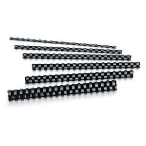  OfficeMax Binding Comb, Plastic, 1, Black, 50 Pack 