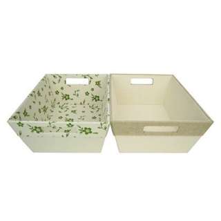 Canvas Tapered Bin   Natural (S).Opens in a new window