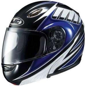  HJC CL Max Evolve Helmet   X Large/Black/Blue Automotive