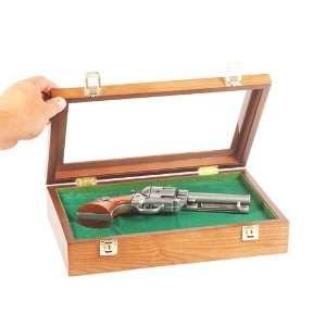  Wood Pistol Display Box