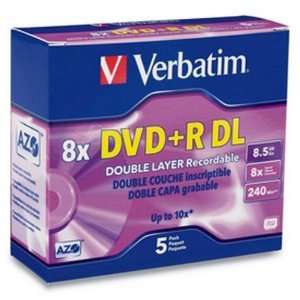  NEW 8x Double Layer DVD+R (Memory & Blank Media)