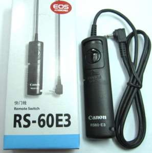 RS 60E3 Remote Switch for Canon 60D 600D 550D 500D 450D  