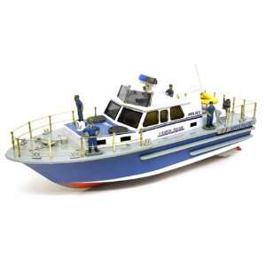  21 R/C Super Police Boat Radio Controlled Electric 