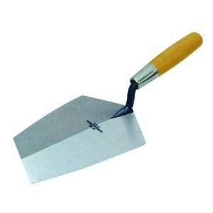   Line 19 7.5L 7 1/2 Inch Bucket Trowel, Left Hand with a Wood Handle