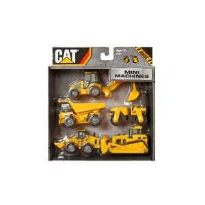    Toystate Caterpillar Construction Mini Machine 5 Pack Toys & Games