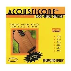   Acousticore Phosphor Bronze 6 String Bass Strings 