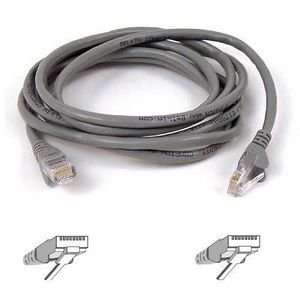  Belkin Cat5e Patch Cable. 100PK 10FT CAT5E GRAY PATCH CORD 