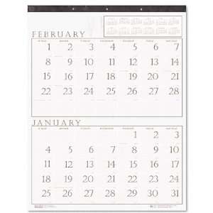  House of Doolittle  Two Months per Page Wall Calendar in 