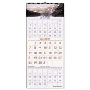 ® Scenic Three Months per Page Monthly Wall Calendar CALENDAR 