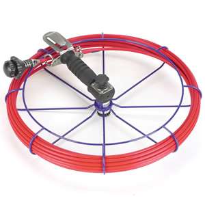 HandyViper Chimney Cleaning System   50 Coiled Rod  